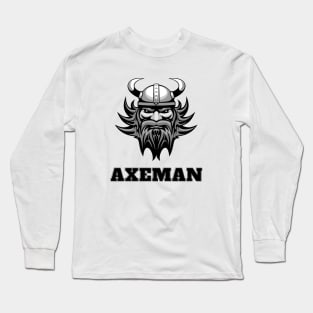 Axe Man T-Shirt, Axe Throwing Shirt, Ax Tee, WATL, Mens TShirt, Dad Gift, T-Shirt for Husband, Christmas, Axe Thrower, Father's Day Long Sleeve T-Shirt